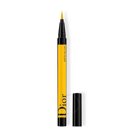 dior eyeliner yellow|Dior diorshow on stage liner.